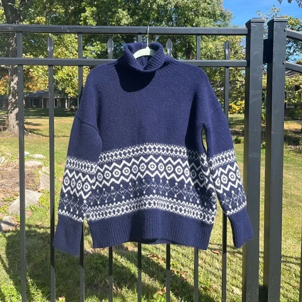Zara Knit Turtleneck Sweater
